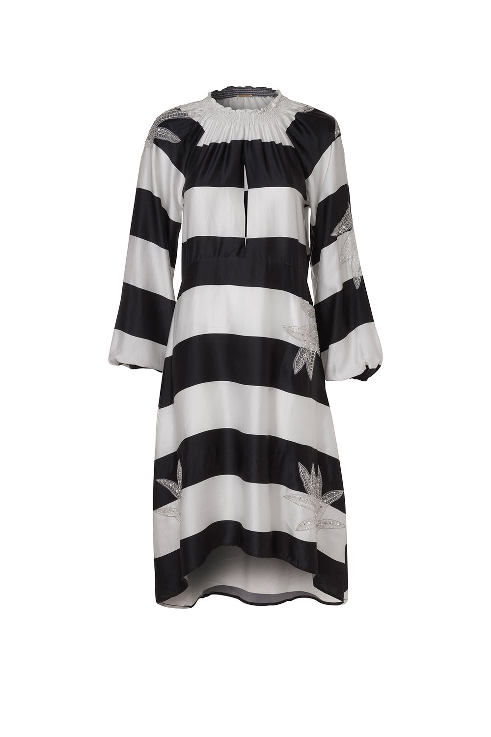 Jacqueline strips dress