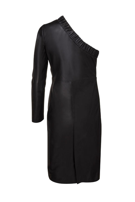dodo bar or leather dress Dodo Bar Or Martin leather shirt dress Dodo Bar Or
