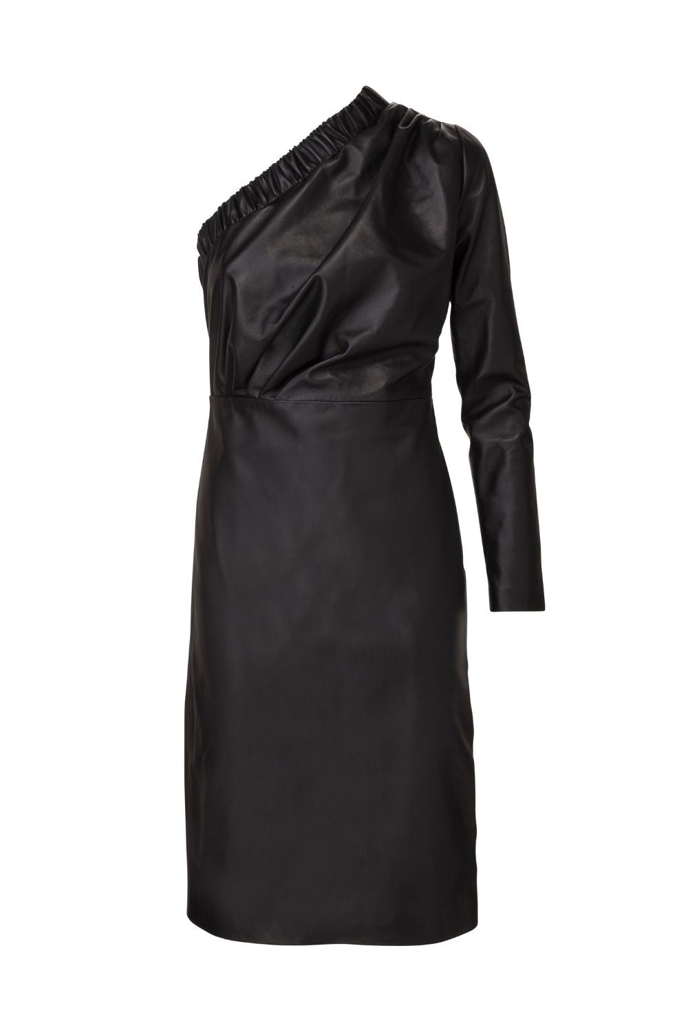 dodo bar or leather dress Dodo Bar Or Leather Midi Dress - Black