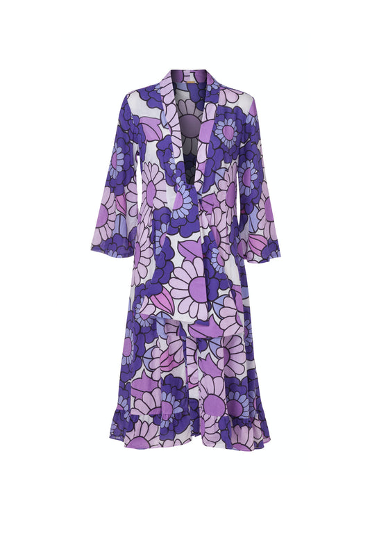 dodo bar or purple dress Dodo Bar Or | Dresses | Dodo Bar Or Floral Dorothy Maxi Dress In Lulu Purple Womens Size Medium